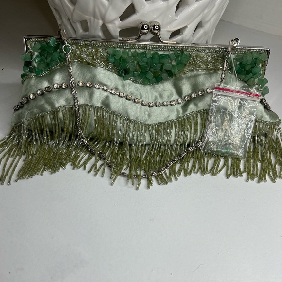 Lapis vintageWomen purse green lime
